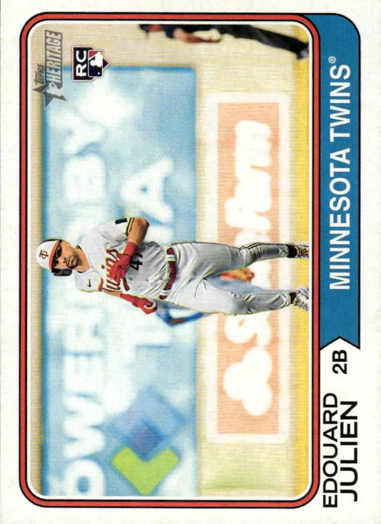 Edouard Julien trading card