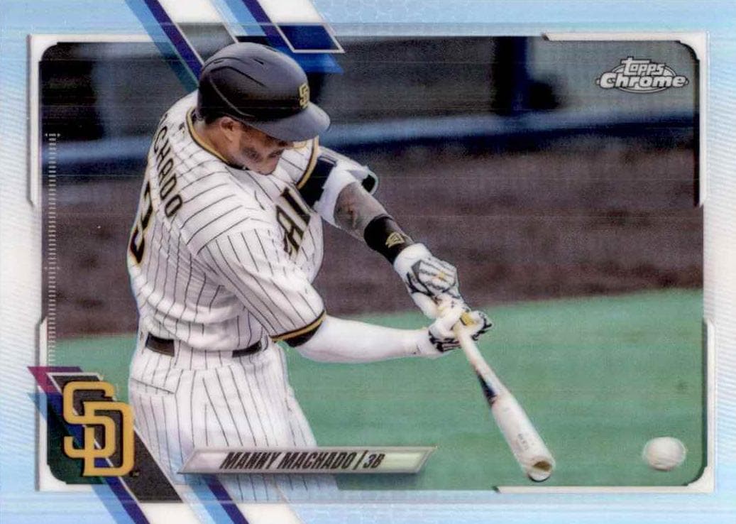 Manny Machado 2021 topps Topps Chrome