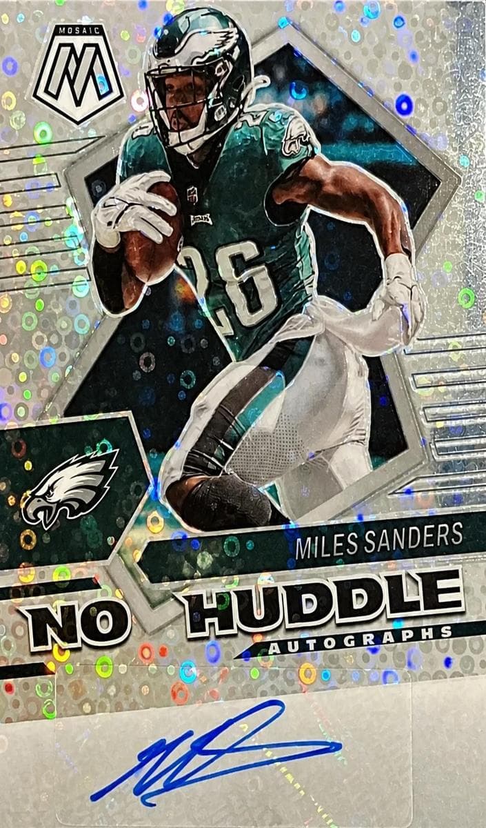 Miles Sanders 2022 panini Panini Mosaic