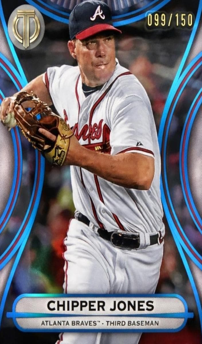 Chipper Jones 2025 topps Topps Tribute