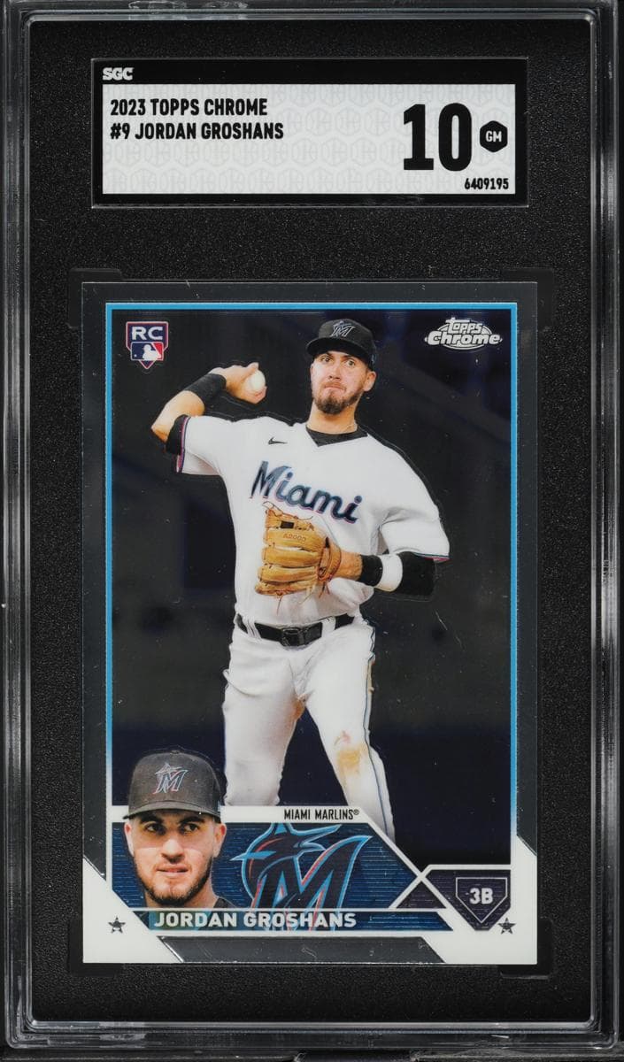 Jordan Groshans trading card
