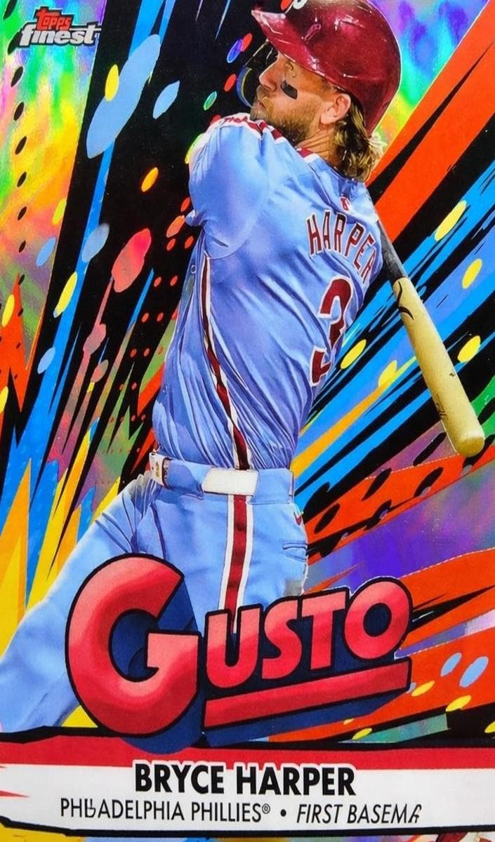 Bryce Harper 2025 topps Topps Finest