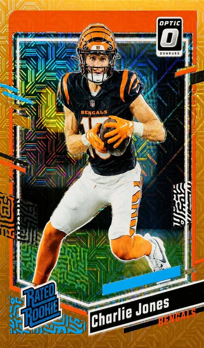 Charlie Jones 2023 panini Donruss Optic