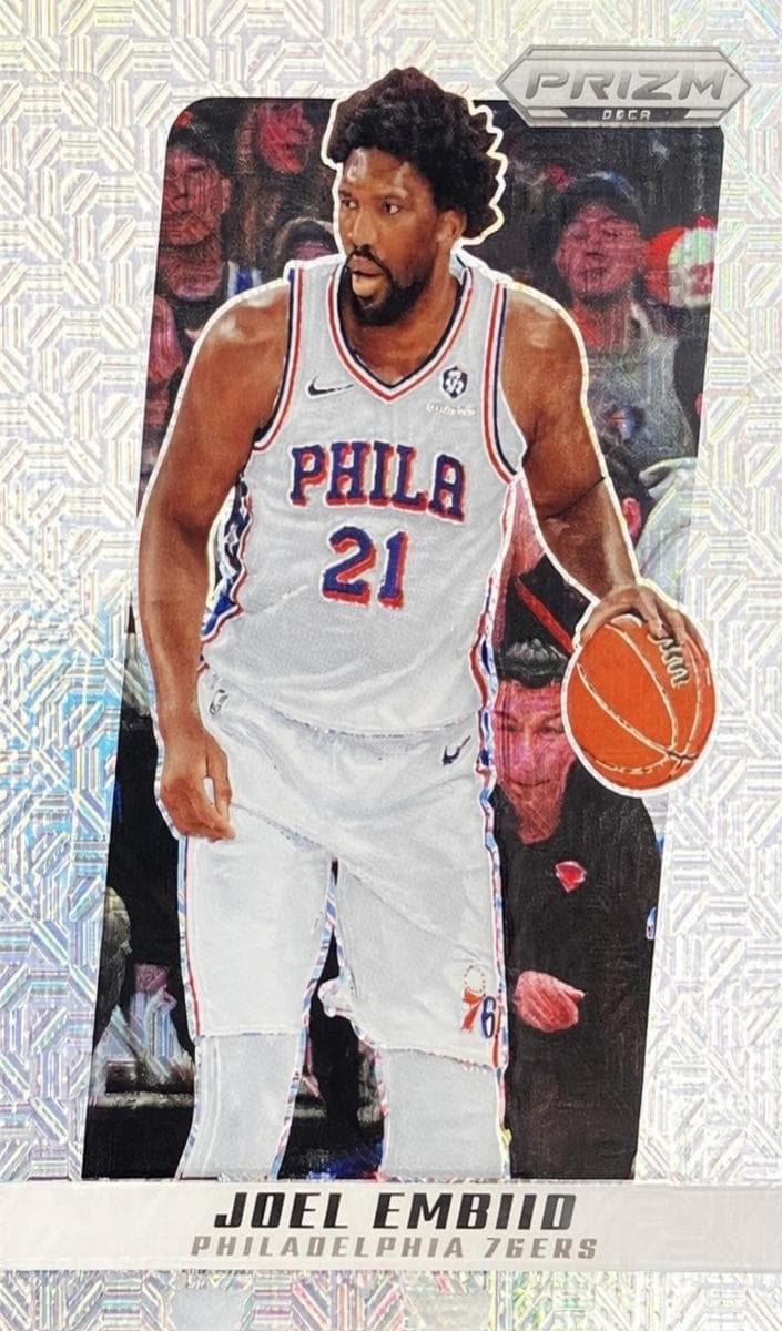 Joel Embiid 2024 panini Panini Prizm Deca