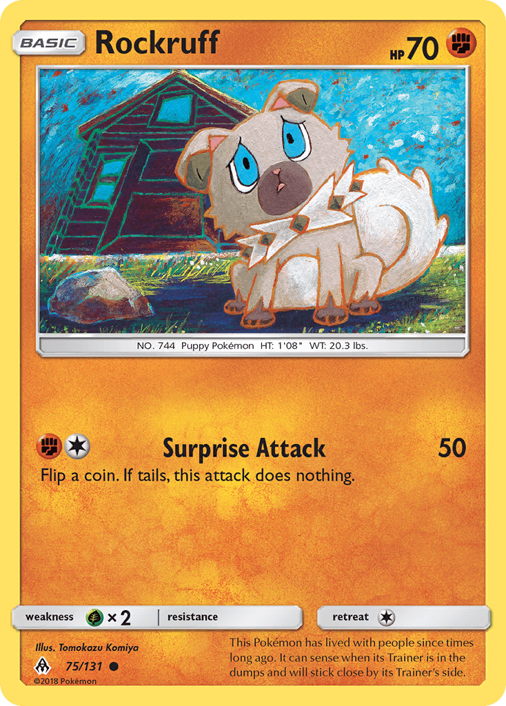 Rockruff #75