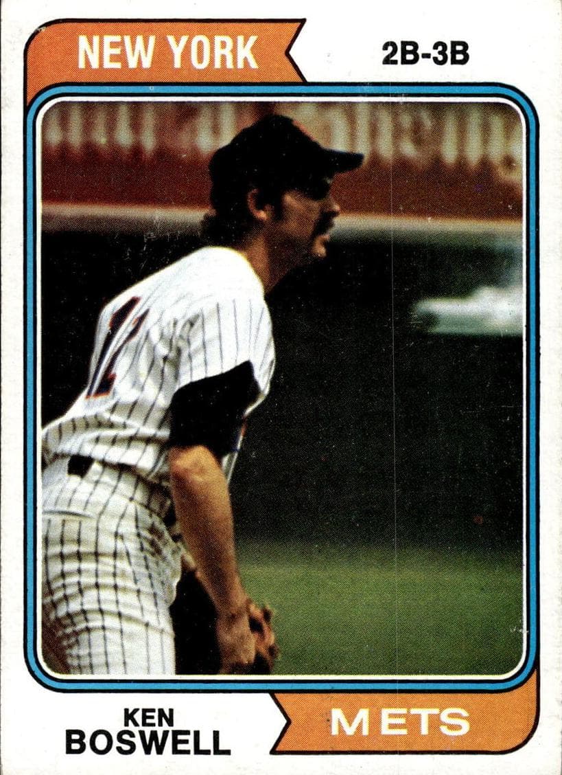 Ken Boswell 1974 topps Topps