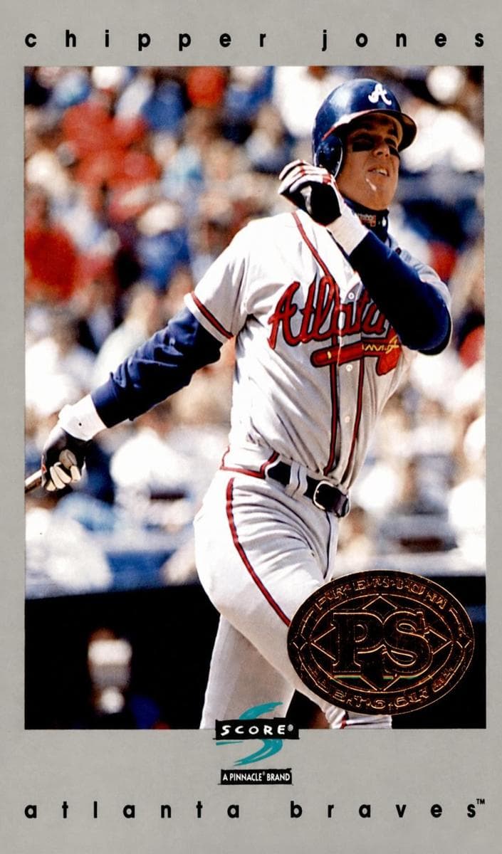 Chipper Jones 1997 panini