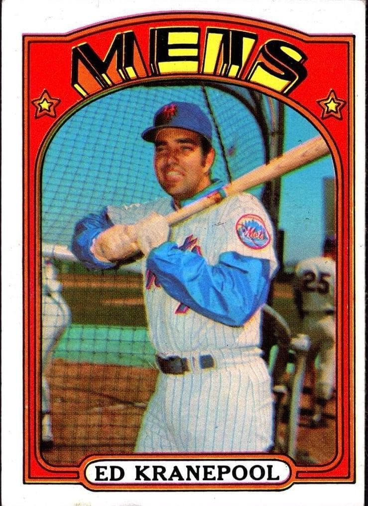 Ed Kranepool 1972 topps Topps