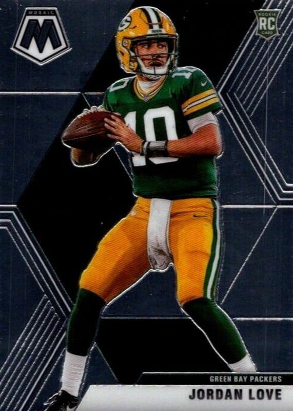 Jordan Love 2020 panini Mosaic