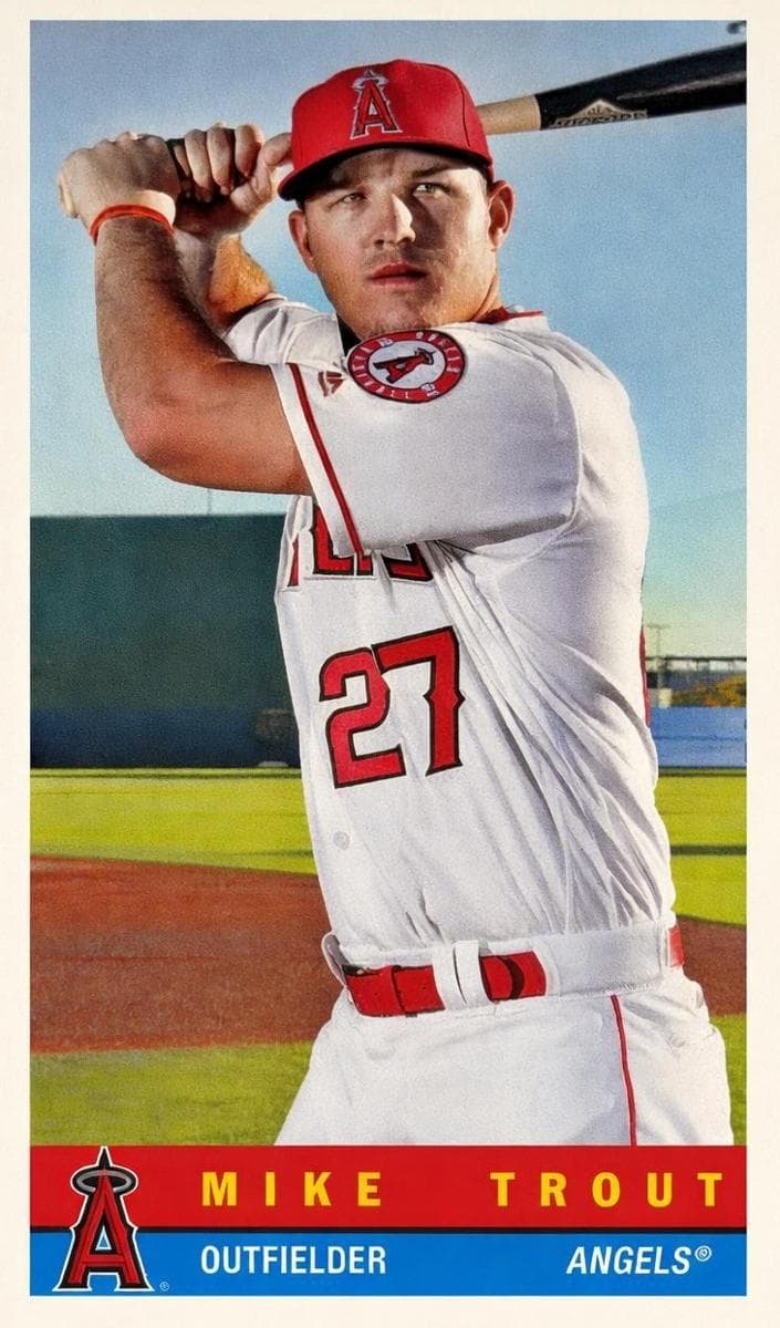 Mike Trout 2017 topps