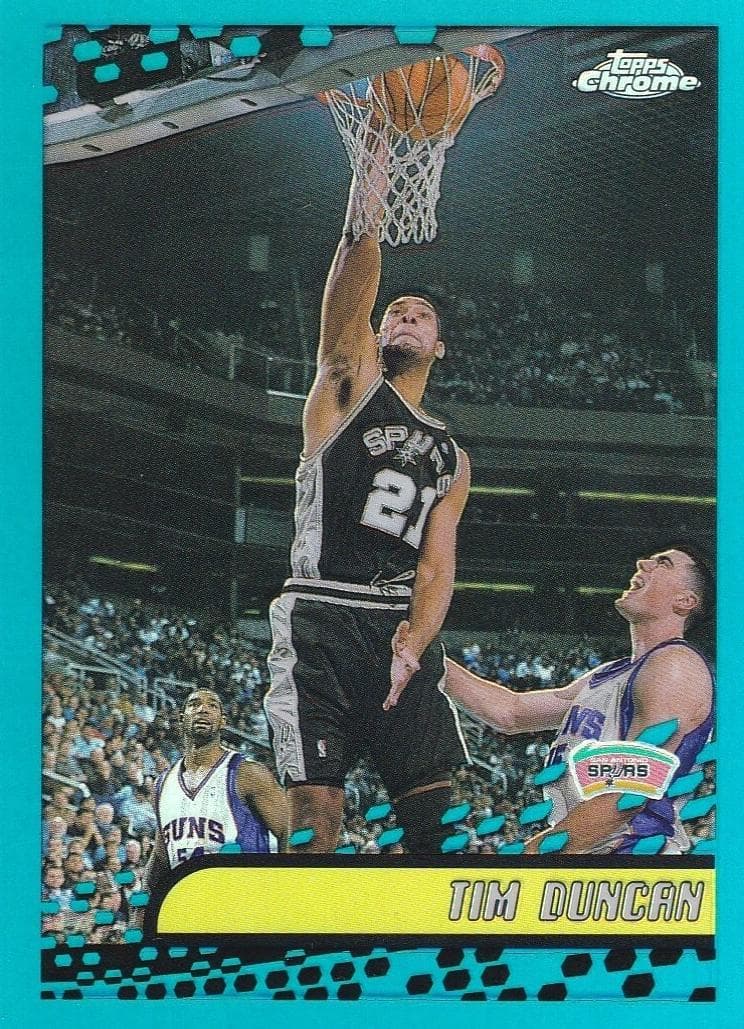 Tim Duncan 2001 topps