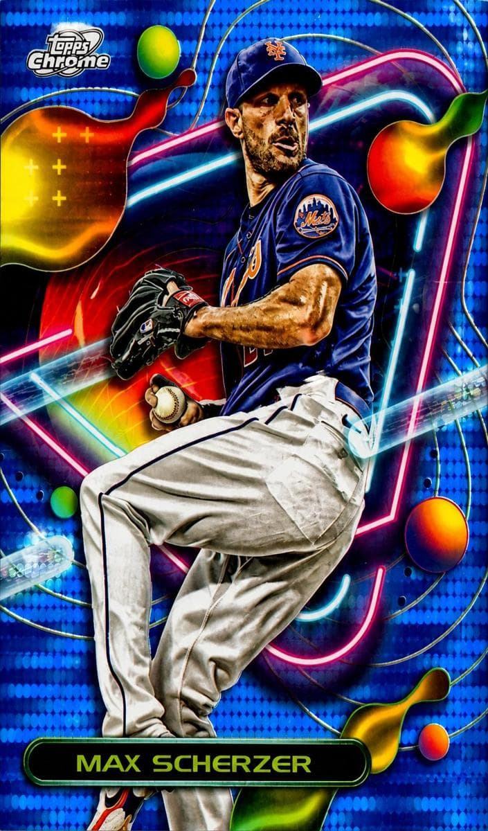 Max Scherzer 2023 topps Topps Cosmic Chrome