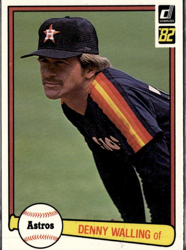 Denny Walling 1982 panini Donruss
