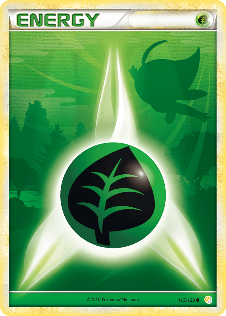 Grass Energy 2010 Pokemon HeartGold & SoulSilver