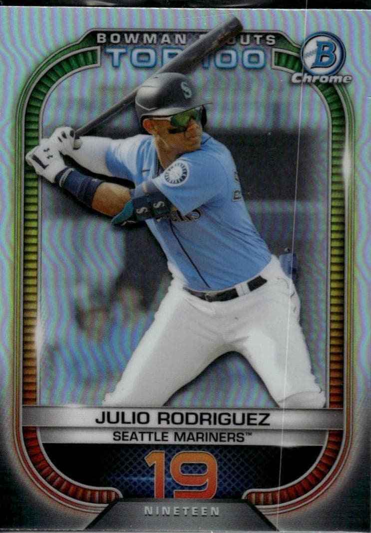 Julio Rodriguez 2021 bowman Bowman