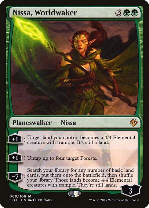 Nissa, Worldwaker 2014 Magic: The Gathering
