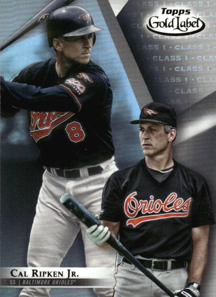 Cal Ripken Jr. 2018 topps Topps Gold Label