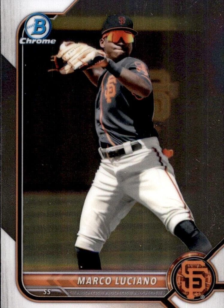 Marco Luciano 2022 bowman Bowman