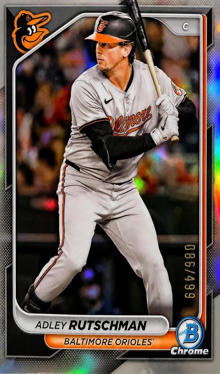 Adley Rutschman 2024 bowman Bowman Chrome