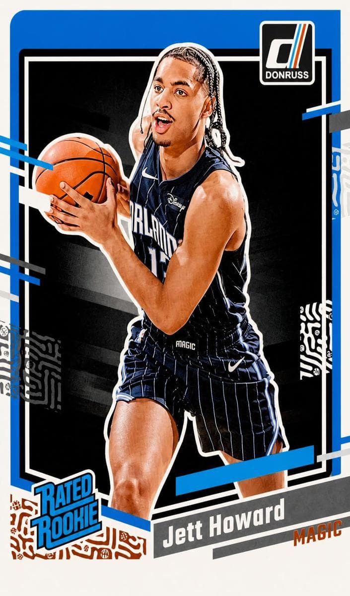 Jett Howard 2023 panini Donruss