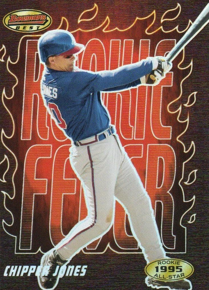 Chipper Jones 2001 bowman Bowman's Best