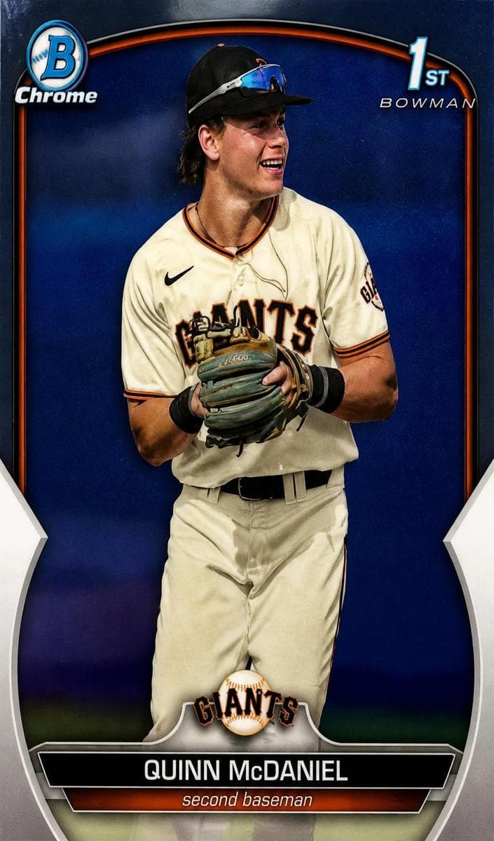 Quinn McDaniel trading card