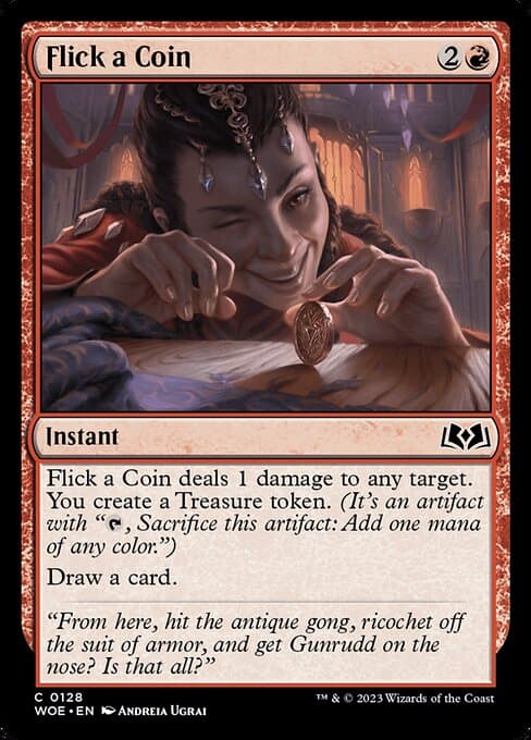 Flick a Coin 2023 Magic: The Gathering Wilds of Eldraine