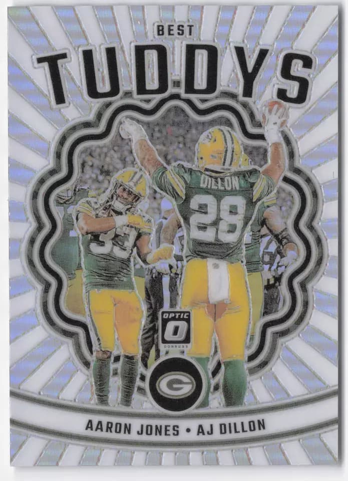 Aaron Jones 2023 panini Panini Donruss Optic