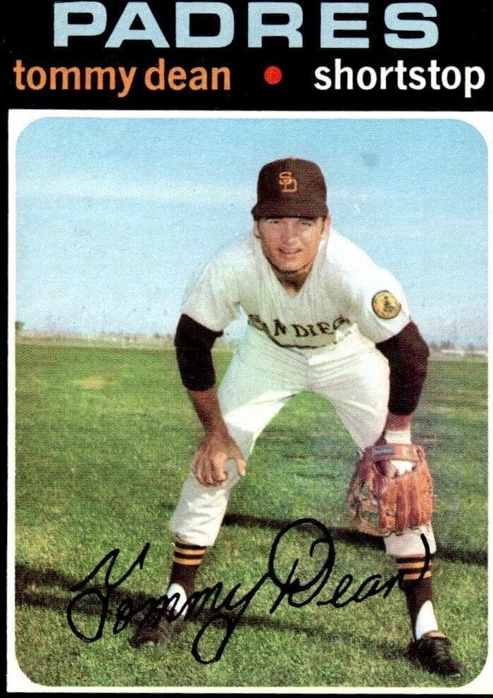 Tommy Dean 1971 topps Topps