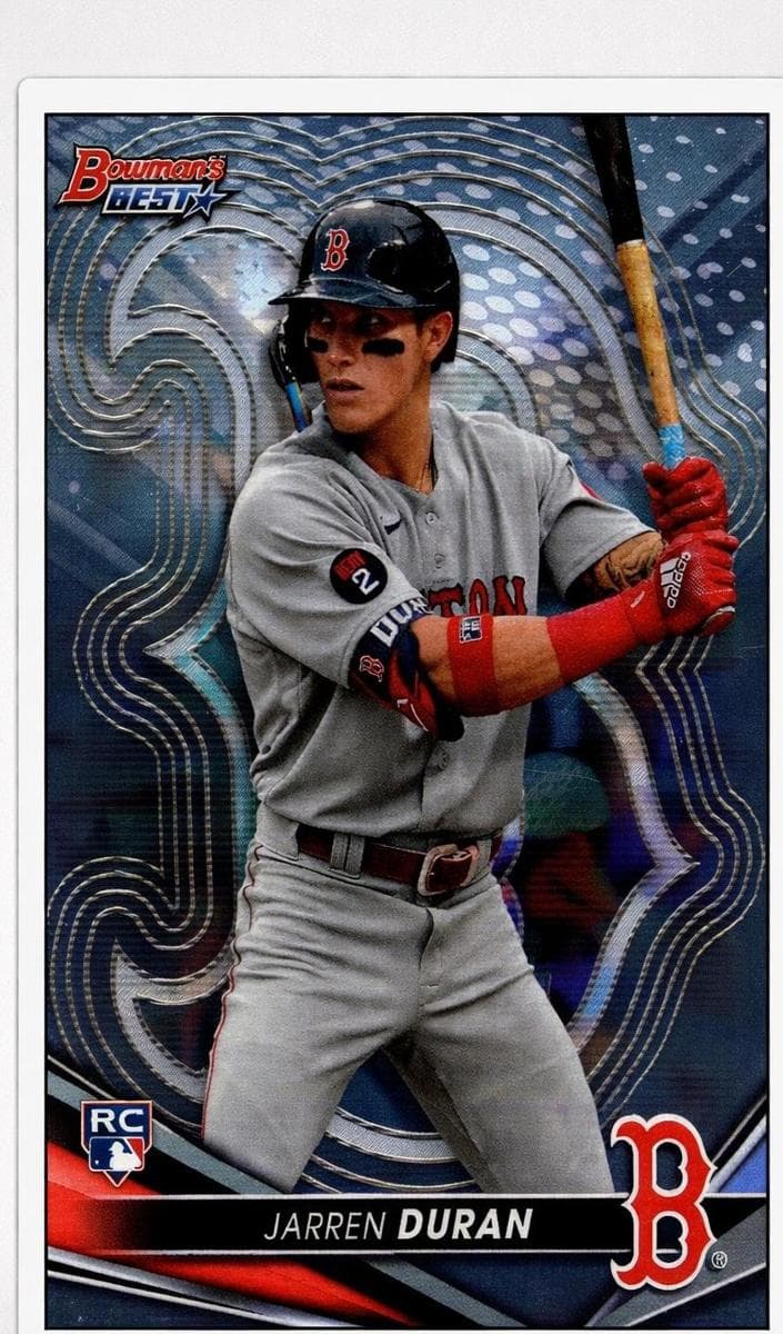 Jarren Duran 2022 bowman Bowman's Best