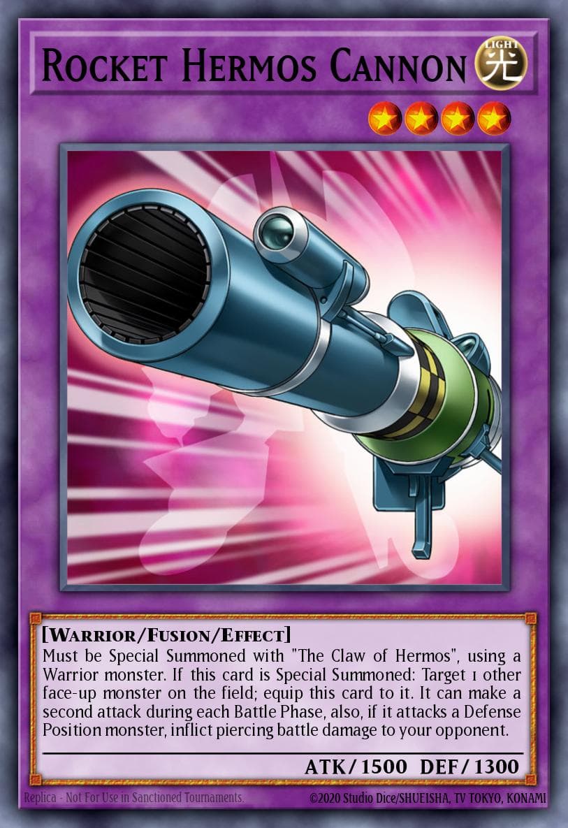 Rocket Hermos Cannon 2017 Yu-Gi-Oh! Legendary Dragon Decks