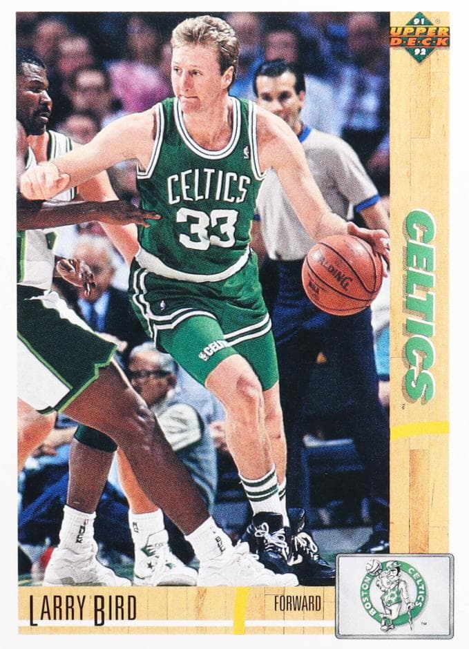 Larry Bird 1991 upper-deck Upper Deck