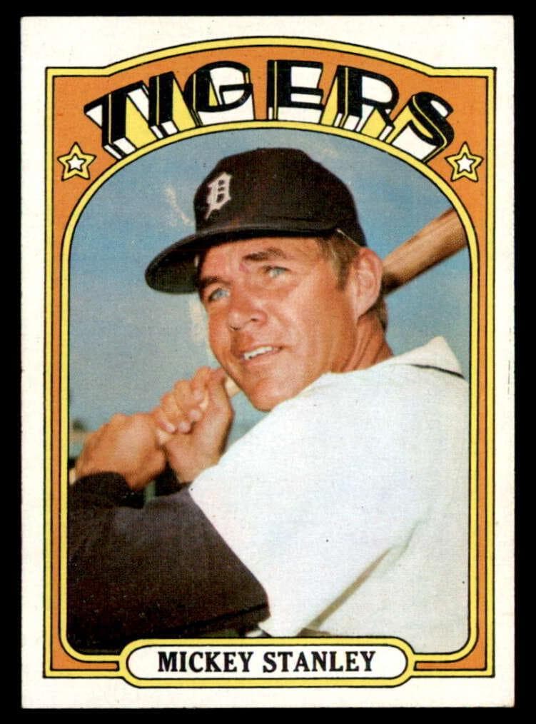 Mickey Stanley 1972 topps Topps