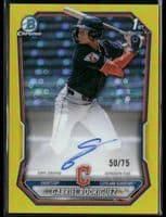 Gabriel Rodriguez 2026 bowman Bowman Chrome Prospects - Aqua Geometric Refractor (1st)
