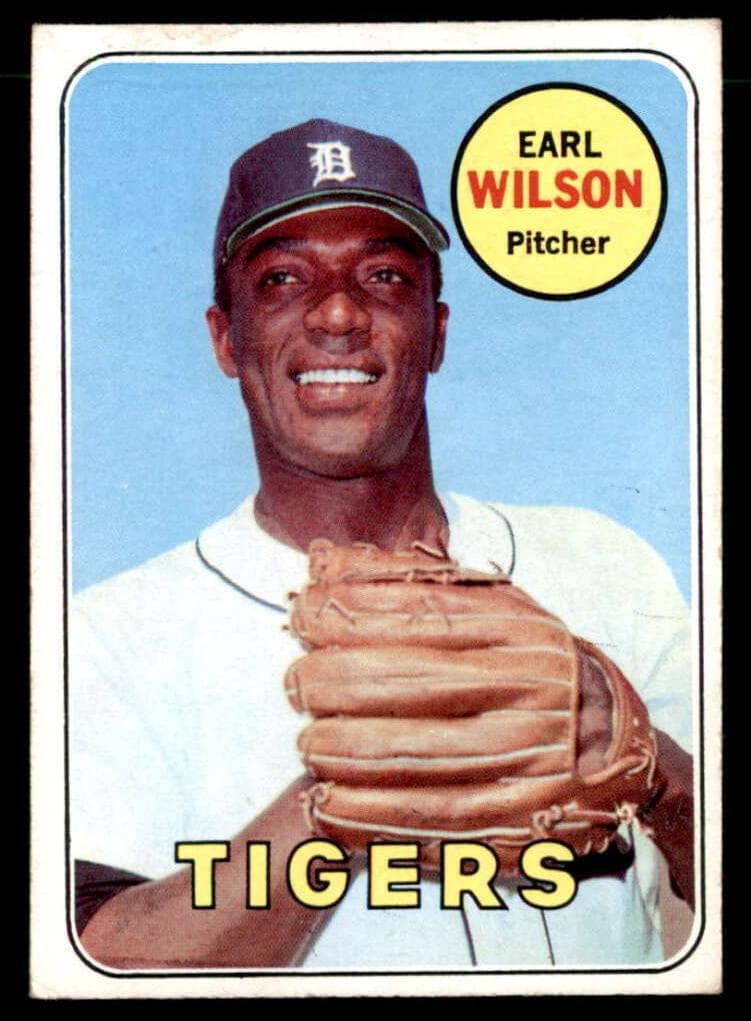 Earl Wilson 1969 topps Topps