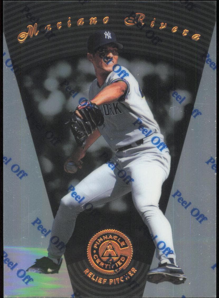Mariano Rivera 1997 panini Pinnacle Certified