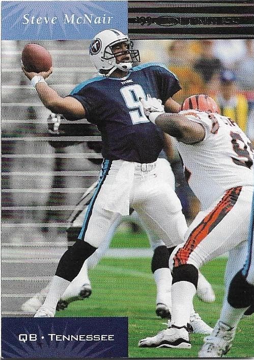 Steve McNair 1999 panini Donruss