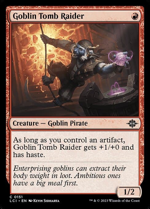 Goblin Tomb Raider 2023 Magic: The Gathering Lost Caverns of Ixalan