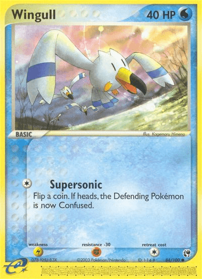 Wingull 2003 Pokemon