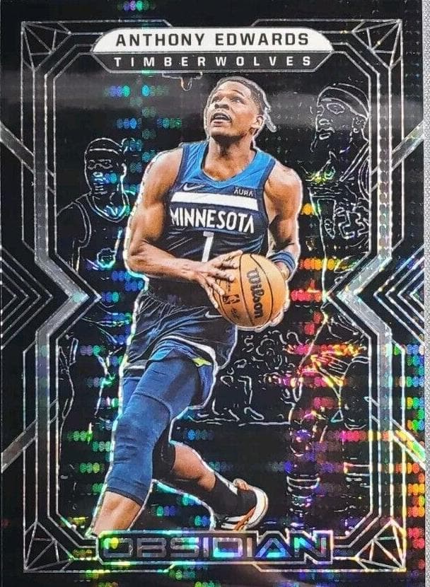 Anthony Edwards 2021 panini Panini Obsidian