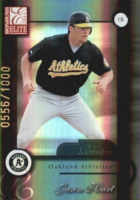 Jason Hart 2001 panini Donruss