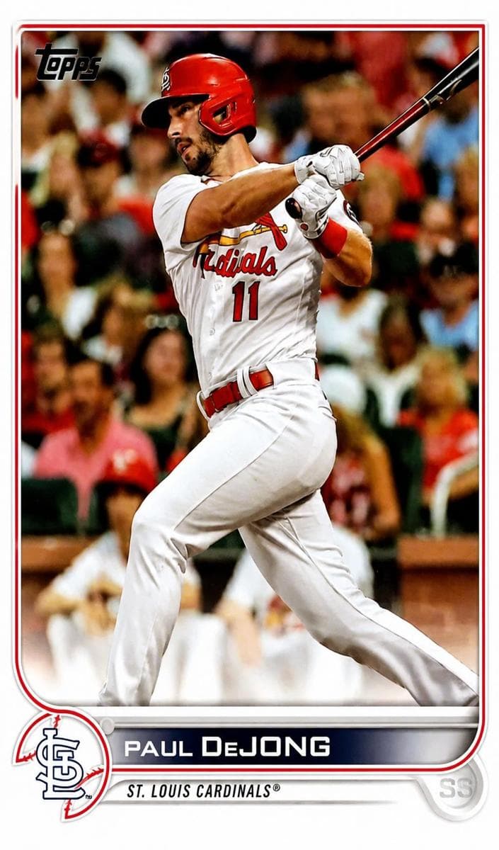 Paul DeJong trading card