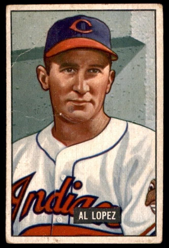 Al Lopez 1951 bowman Bowman