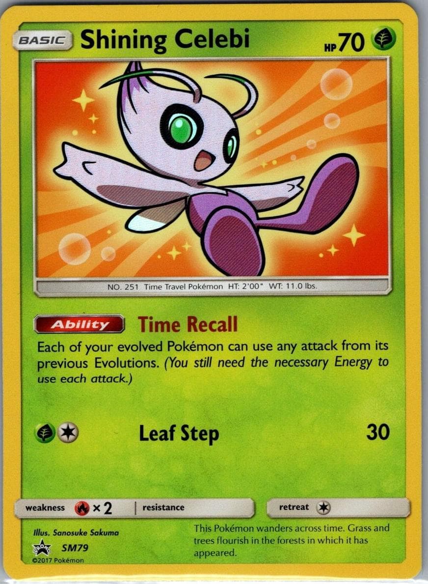 Shining Celebi #SM79
