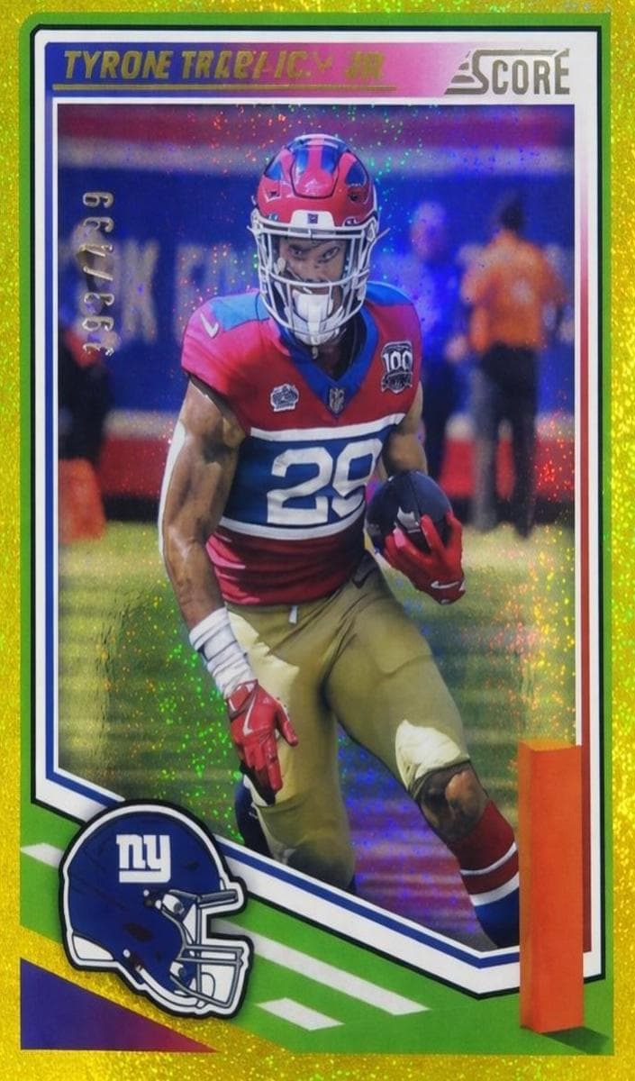 Tyrone Tracy Jr. 2025 panini Score-A-Treat