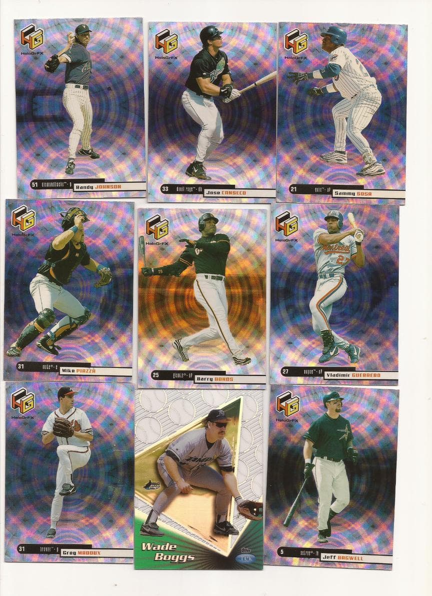 Wade Boggs 1999 topps Topps Tek