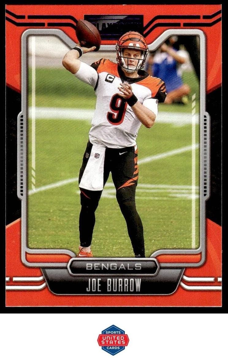 Joe Burrow 2021 panini Panini Playbook