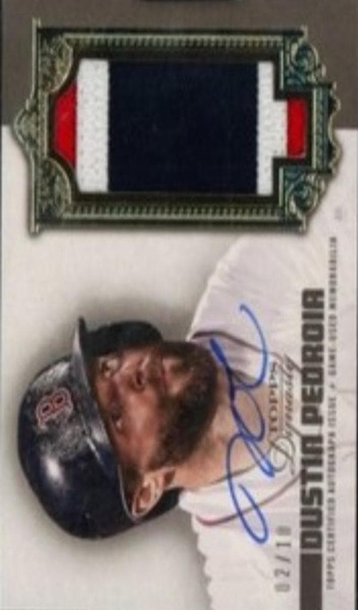 Dustin Pedroia 2019 topps