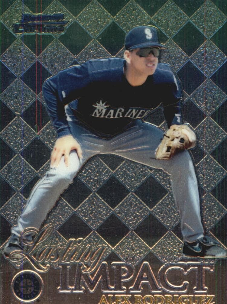 Alex Rodriguez 1999 bowman Bowman Chrome