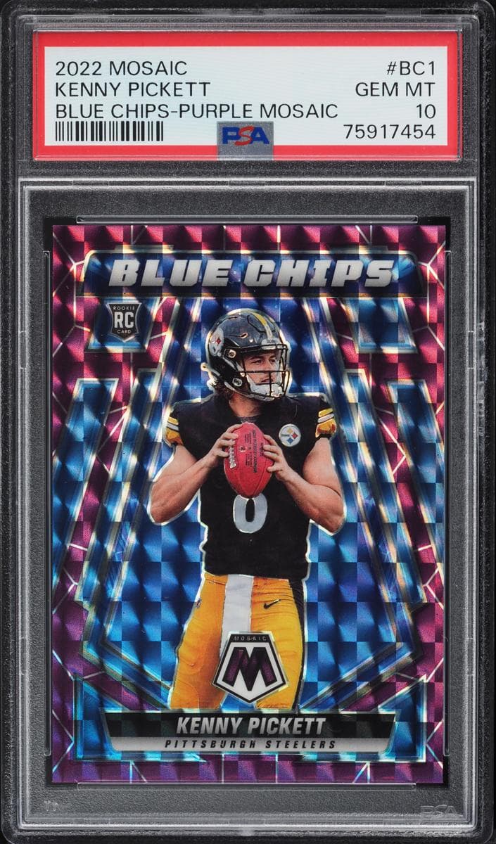 Kenny Pickett 2022 panini Panini Mosaic